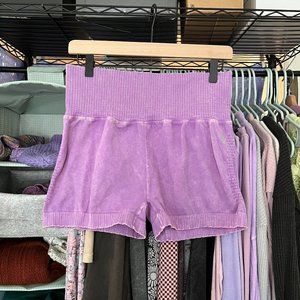 FP Movement Good Karma Running Shorts – Washed Lilac L/XL